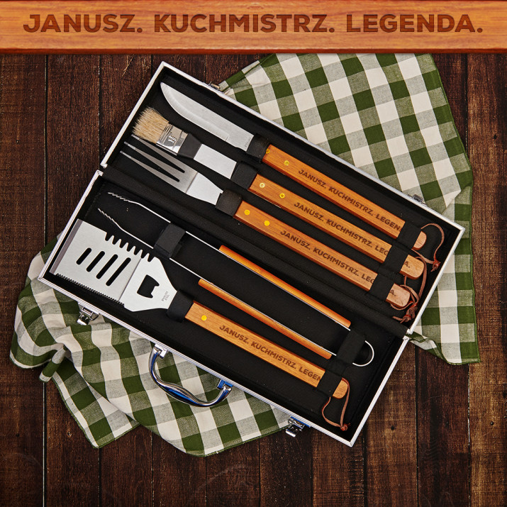 Kuchmistrz, Legenda - Zestaw do grilla